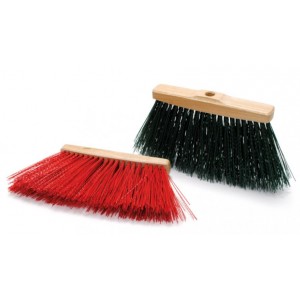 Metla priemyselná 25cm s dlhým vlasom, so závitom